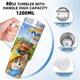 thumbnail image 5 of Vaso Térmico Desmarcar Pupstruction 1180ml, 5 of 6