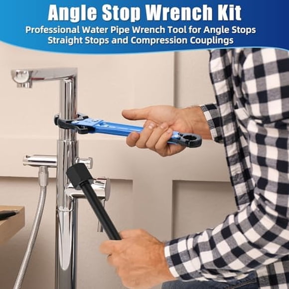 Kit Llave Plomero Lanties 5 Piezas Extractor Compresión