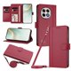 thumbnail image 1 of Funda Cartera para OnePlus 13R con Bolsillo para Billetes, Rojo, 1 of 6