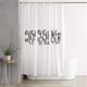 thumbnail image 1 of Cortina de baño Letras Pizarra, 1 of 2