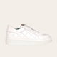 thumbnail image 3 of PRE ORDER - Zapatilla Urbana / Original de Cuero Mujer Real OLKI - Blanca negro 35, 3 of 6