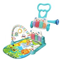 Genérico - Gimnasio Piano Musical 2 En 1 Caminador Para Bebe Lau