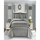 thumbnail image 4 of Set De Cama De 9 Piezas Incluye Cubrecama Mas Juego De Sabanas Mas Cortinas 11, 4 of 5