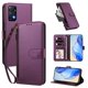 thumbnail image 2 of Funda con Billetera para [Xiaomi Redmi Note 12 Pro 4G] con Bolsillo Zipper y Tarjetero Violeta, 2 of 6