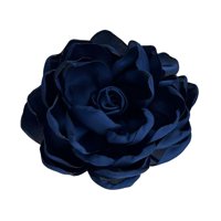 Ioensy - Broche Elegante De 10 Cm Para Mujer, Decorativo, Para Ceremonias, Regalos, Bodas, Color Azul Oscuro