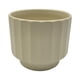 thumbnail image 3 of Macetero Maceta De Ceramica Limon Mate Lineas Verticales M, 3 of 8