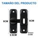 thumbnail image 2 of pack 2 Cerraduras Para Puertas De Granero De 90 Y 180 Grados, 2 of 9