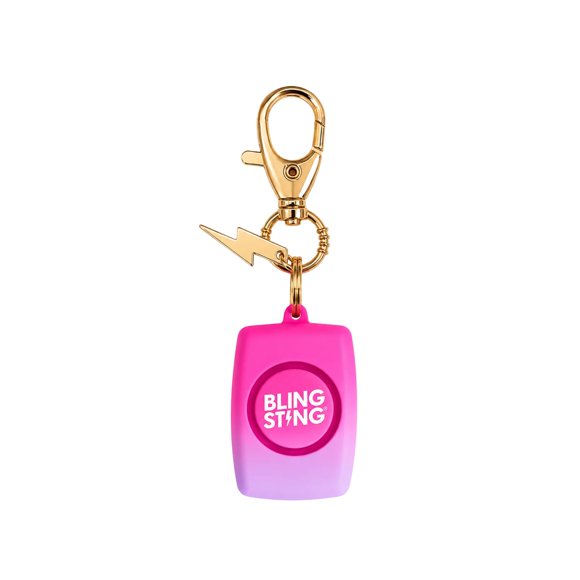 Alarma BLINGSTING 125 dB con luz LED y llavero ombré
