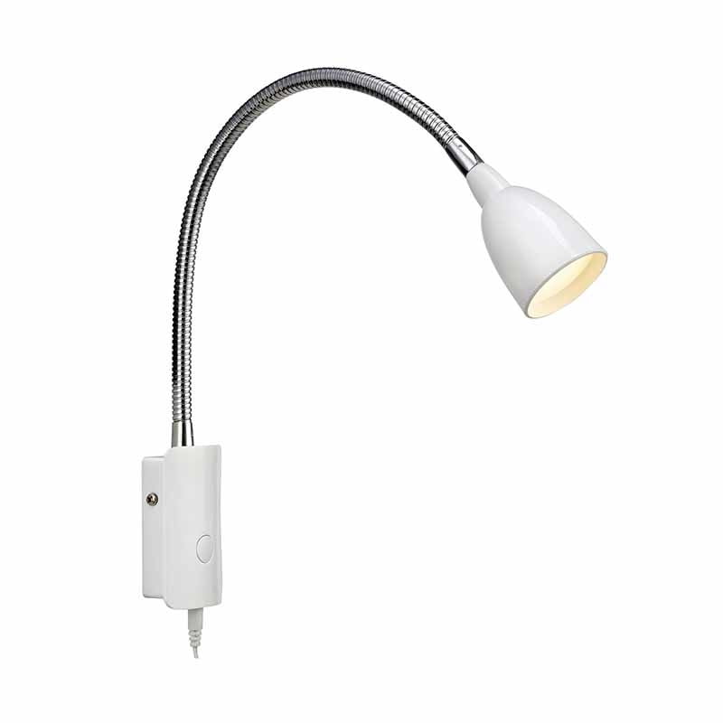 Markslojd - Aplique Int Led Tulip Blanco 2.5W 198Lm Luz Cálida
