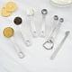 thumbnail image 3 of 20pcs Measuring Spoons And Cups Set, Stainless Steel Measuring Spoons, For Dry And Liquid Ingredients, Kitchen Baking Tools, 3 of 4
