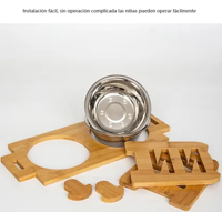 Genérico - Comedero Elevado Perros/Gatos Mascotas