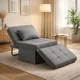 thumbnail image 3 of Sofá Cama Multifuncional 4 Modos Reclinable 4en1 Convertible Gris Liso, 3 of 8