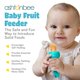 thumbnail image 2 of Alimentador de frutas para bebé Ashtonbee de silicona para dentición, 6 a 12 meses, 2 of 9