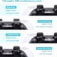 thumbnail image 2 of 18 PCS Anillos de Precisión Anillos de Asistencia de Apuntado Control de Movimiento para PS5/Steam Deck/PS4/Xbox Series X&S/Xbox One/Switch/Switch OLED/Controlador Pro de Switch, 2 Diferentes Fuerzas, 2 of 7