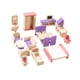 thumbnail image 2 of Colecciones De Muebles De Casa De Muñecas De Madera De 19 Piezas Para Niños Y Niñas De 3 Años En Adelante, 2 of 5