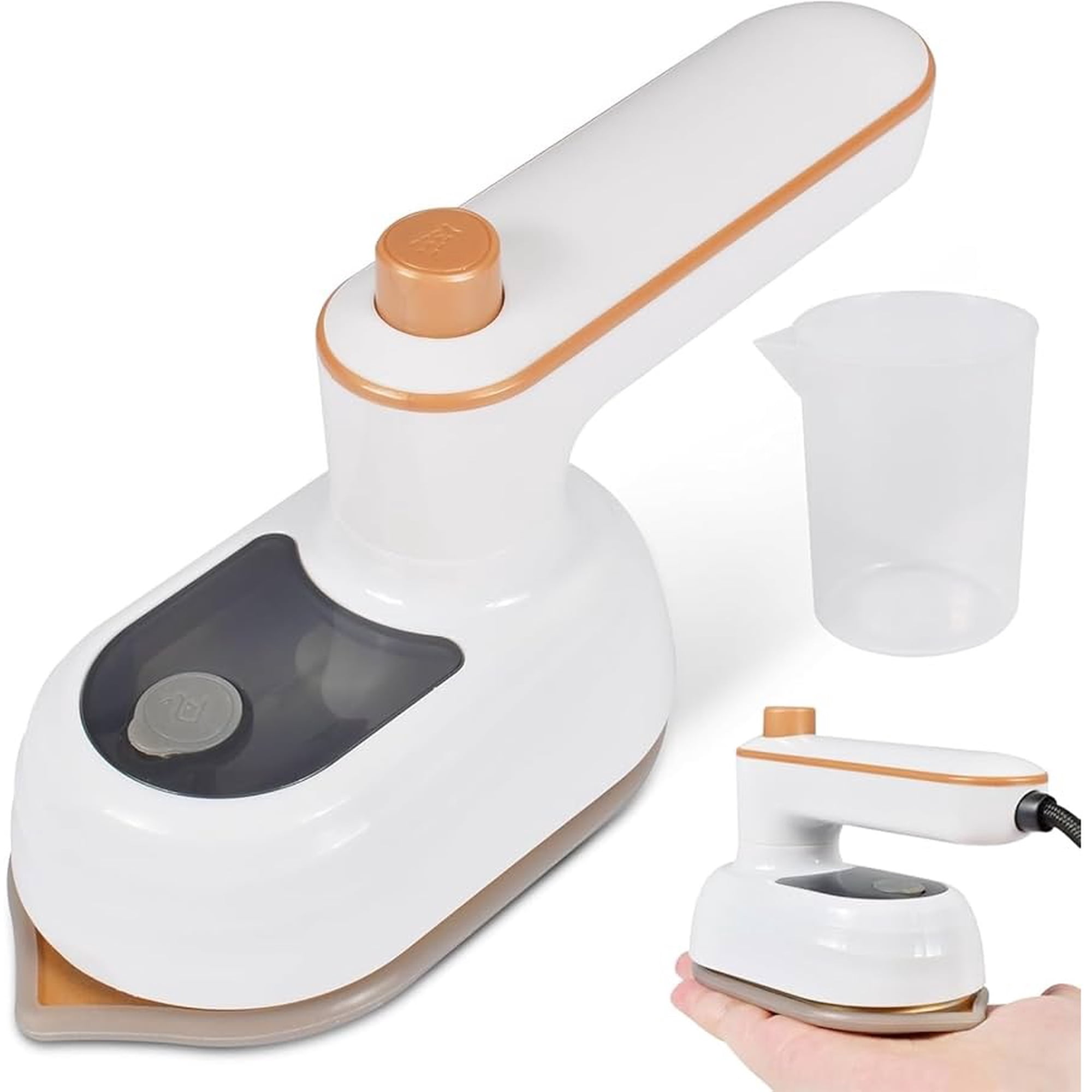 Irons - Mini Plancha De Vapor Eléctrica Plegable Portátil Viaje