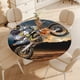 thumbnail image 4 of Motocross sucio-theme Fitted Round Tablecloths Elastic Edged Table Covers Waterproof Table Cloth for Kitchen Holiday Party Tables Decor 150cm, 4 of 6