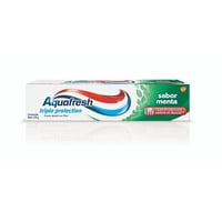 Pasta Dental Triple Protection Sabor Menta 126 G Aquafresh