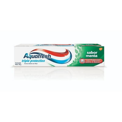 Pasta Dental Triple Protection Sabor Menta 126 G Aquafresh