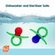 thumbnail image 5 of Chupete Teether RazBaby RazBerry de silicona, paquete de 2 unidades, rojo y azul, 5 of 8