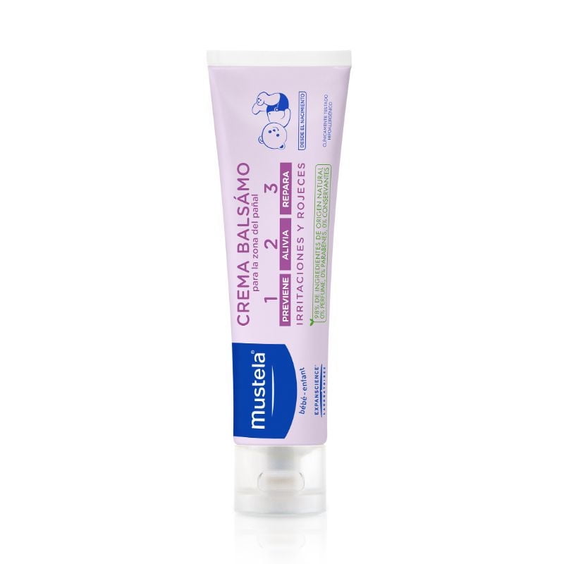Mustela - Crema Corporal Balsámo Para La Zona Del Pañal