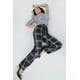thumbnail image 5 of Pantalones Anchos con Estampado de Cuadros y Cintura Alta, 5 of 5