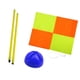 thumbnail image 5 of Bandera de esquina de fútbol, equipo de campo, bandera de deportes de entrenamiento versátil, bandera de esquina de campo de fútbol para adultos y niñ Poste de 1m con base azul., 5 of 5
