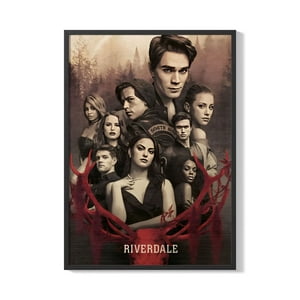 Creango - Cuadro Poster Enmarcado Riverdale Decorativo