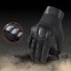 thumbnail image 3 of 1 par de guantes de nudillos duros con dedos completos y pantalla táctil para motocicleta, ciclismo, tiro al aire libre, entrenamiento, trabajo, deportes, XL, 3 of 8