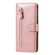 thumbnail image 1 of Funda con Cremallera para Realme 12 Plus, Carcasa Cartera de Cuero PU con Soporte y Tarjetero, 1 of 6