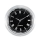 thumbnail image 3 of Reloj Redondo Inserto Pieza De Reparación Dormitorio Hogar Decorativo Manualidades DIY Mini Reloj Marco Plateado Negro, 3 of 3