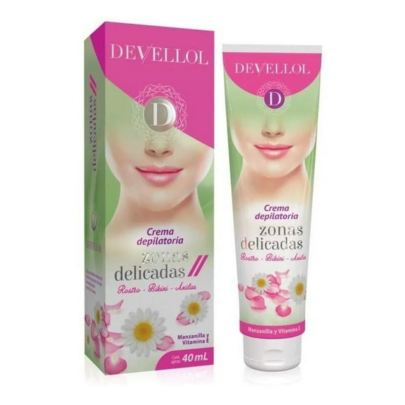 Devellol Zonas Delicadas Crema Depilatoria X 40 Ml
