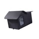 thumbnail image 5 of Refugio de gato al aire libre Cat Hut Hut plegable Refugio de gato Gato Refugio Cave Cave Cave Bed para césped interior Gatito en el patio trasero negro, 5 of 5