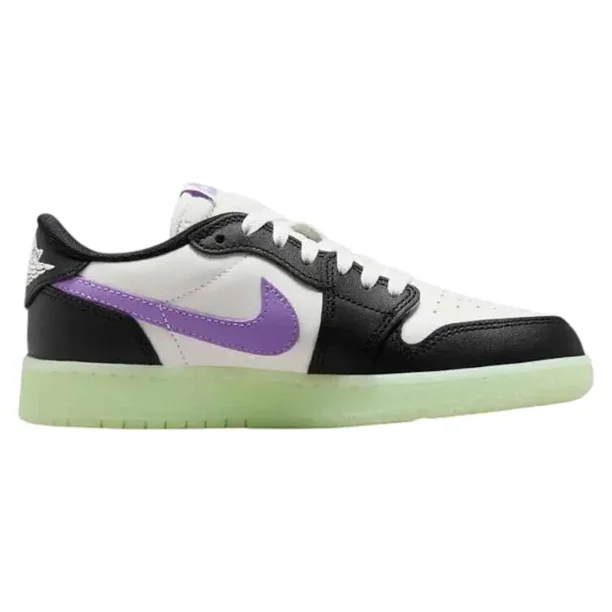 ZAPATILLA AIR JORDAN 1 RETRO LOW OG GS BLACK RASPBERRY NIKE