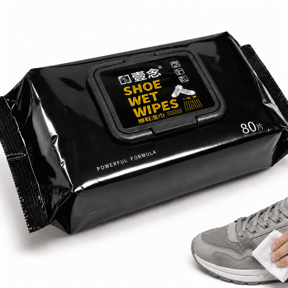 Toallitas Húmedas Agua Limpia Zapatillas Sneakers X80pcs