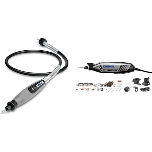 Herramienta Rotativa Dremel 4300 Kit 45p Flex Shaft 225 35000RPM