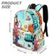 thumbnail image 3 of Los Mitchell contra las Máquinas-theme Backpack, Campus style schoolbag Bookbag with Adjustable Shoulder Straps And Large Zip Compartment, Unisex Travel Bags.42x30x15cm, 3 of 6