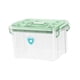 thumbnail image 2 of Caja Médica De Gran Capacidad, Botiquines De Primeros Auxilios De Múltiples Capas Para El Hogar, Camping, Viaje, Verde L, 2 of 5