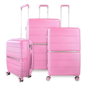 Swiss Bag - Set 3 Maletas S+M+L Xpos Rosado