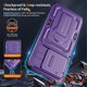 thumbnail image 5 of Funda Resistente para Teléfono para Motorola Moto G Paly 2025, Cubierta a Prueba de Golpes de Grado Militar con Protector Deslizante para Lente de Cámara, Soporte de 2 Vías, Antideslizante,, 5 of 8