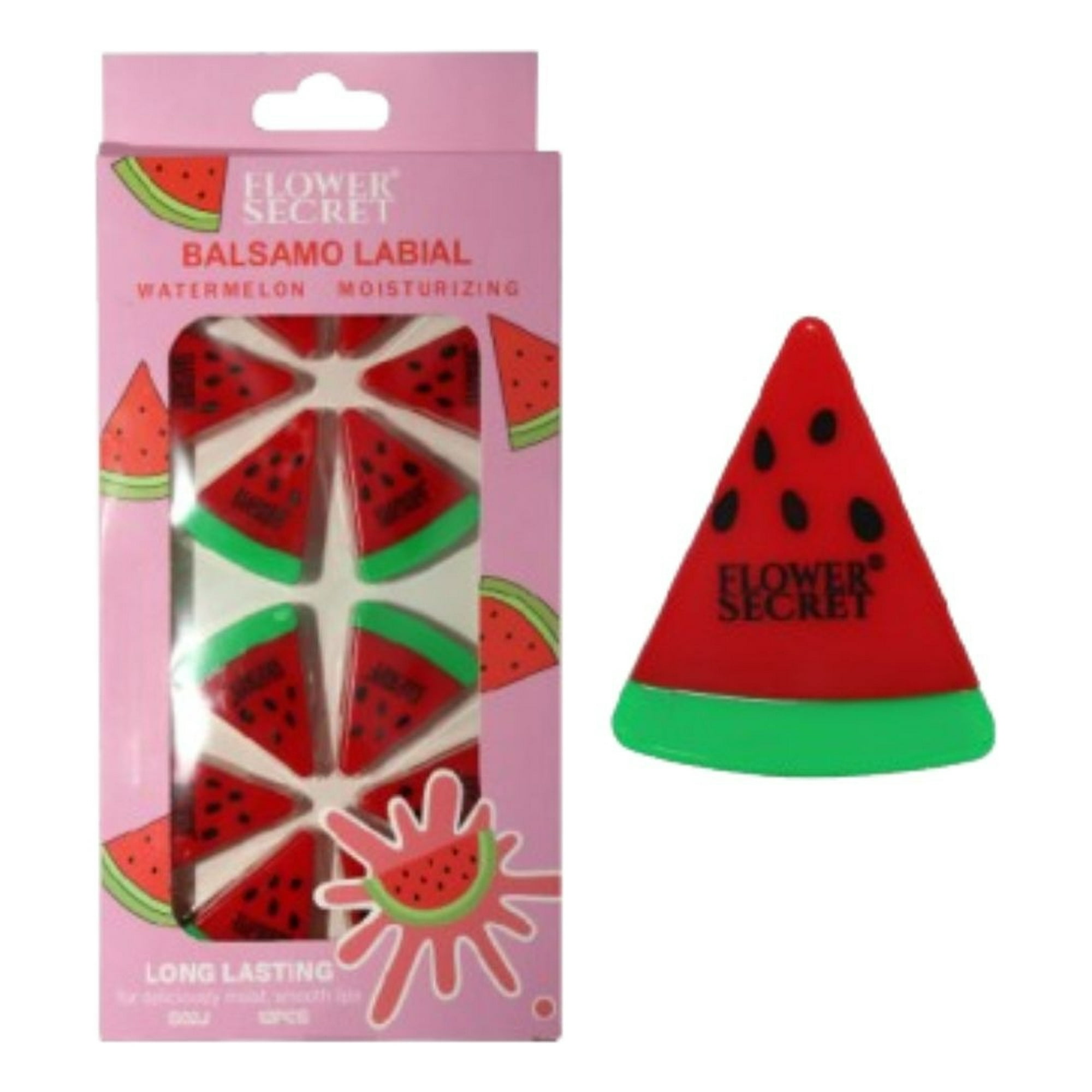 Genérico - Pack De Balsamo Mini Labial Magico Sandia Practico Lau