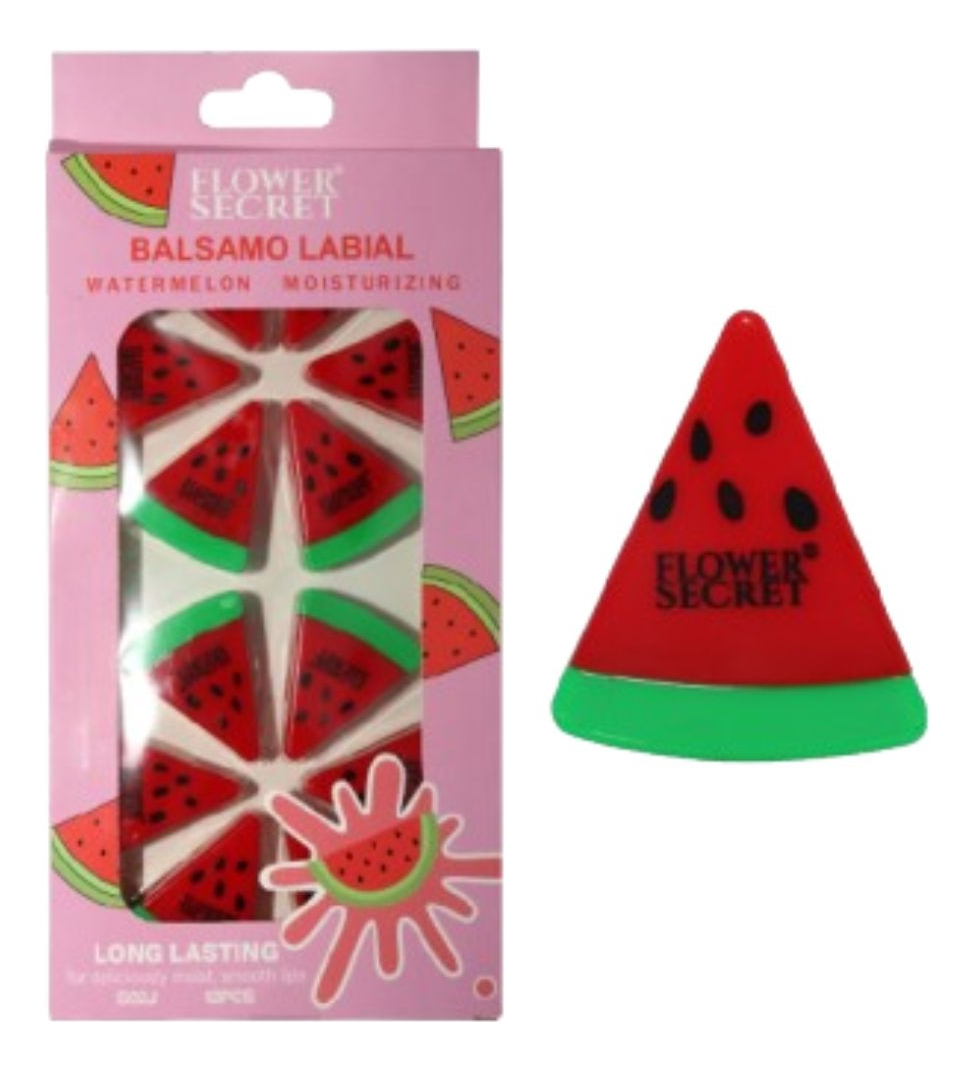 Genérico - Pack De Balsamo Mini Labial Magico Sandia Practico Lau