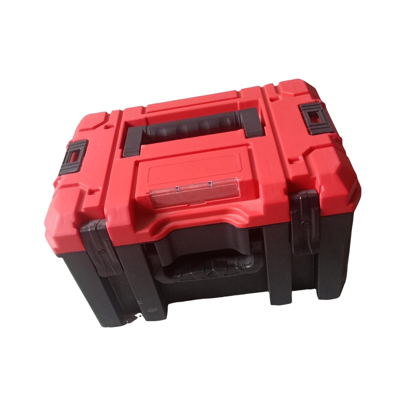 Magideal - Caja Organizadora De Herramientas Estuche Para Herramientas De Gran Capacidad Diseño Portátil Con Asa Cómoda Material Pp Resistente Al Desgaste Adecua 365x280x195 Milímetros