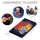 thumbnail image 4 of Tom y Jerry Porta Pasaporte y Cartera de Viaje Premium de Cuero PU, Funda de Pasaporte Bloqueo RFID con Ranuras para Tarjetas de Crédito, Estuche para Libro de Pasaporte para Familia 10cm × 15cm, 4 of 6