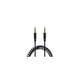 thumbnail image 2 of Cable Auxiliar Audio Jack 3.5 Trenzado 1.8mts Negro, 2 of 6