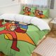 thumbnail image 2 of WordGirl Cartoon Bedding Sets Ultra Soft Skin-Friendly Duvet Cover 3 Piece, Cute Comforter Cover Bed Set for Boys Girls Kids, 2 of 5