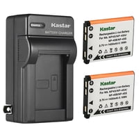 Kastar - Reemplazo De Batería Y Cargador De Pared Ac Para Fujifilm Xp120