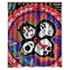 thumbnail image 1 of Cortina de ducha Rock and Roll Over Kiss, juego de cortinas de baño con ganchos, tamaño 60 x 72 pulgadas, 1 of 3
