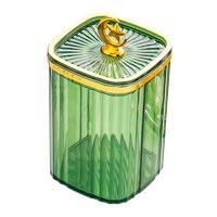 Bothyi - Tarro De Almacenamiento De Cocina, Contenedor De Almacenamiento De Alimentos, Tarro De Galletas Para Especias, Café, Verde, Grande