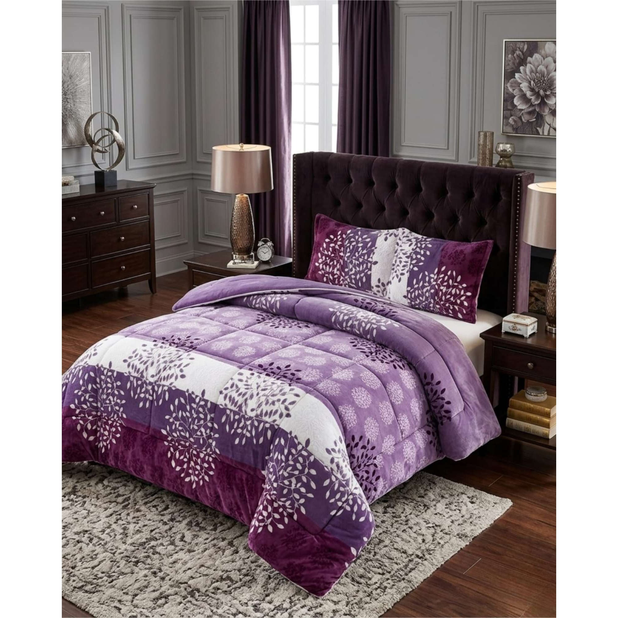 Myl Todo Hogar - Plumón Térmico 2 Plazas Plush Y Chiporro Extra Cálido Invierno